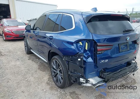 2024 BMW X3 Sdrive30I из США, поврежденный, VIN 5UX43DP00R9U75600
